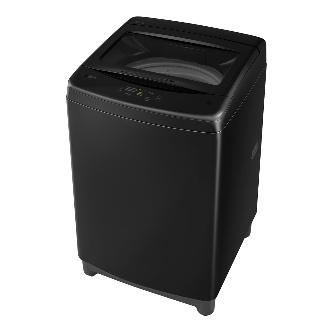 LG Lavadora LG 13kg, carga superior con TurboDrum™, Onyx Negro, WT13OBVTB